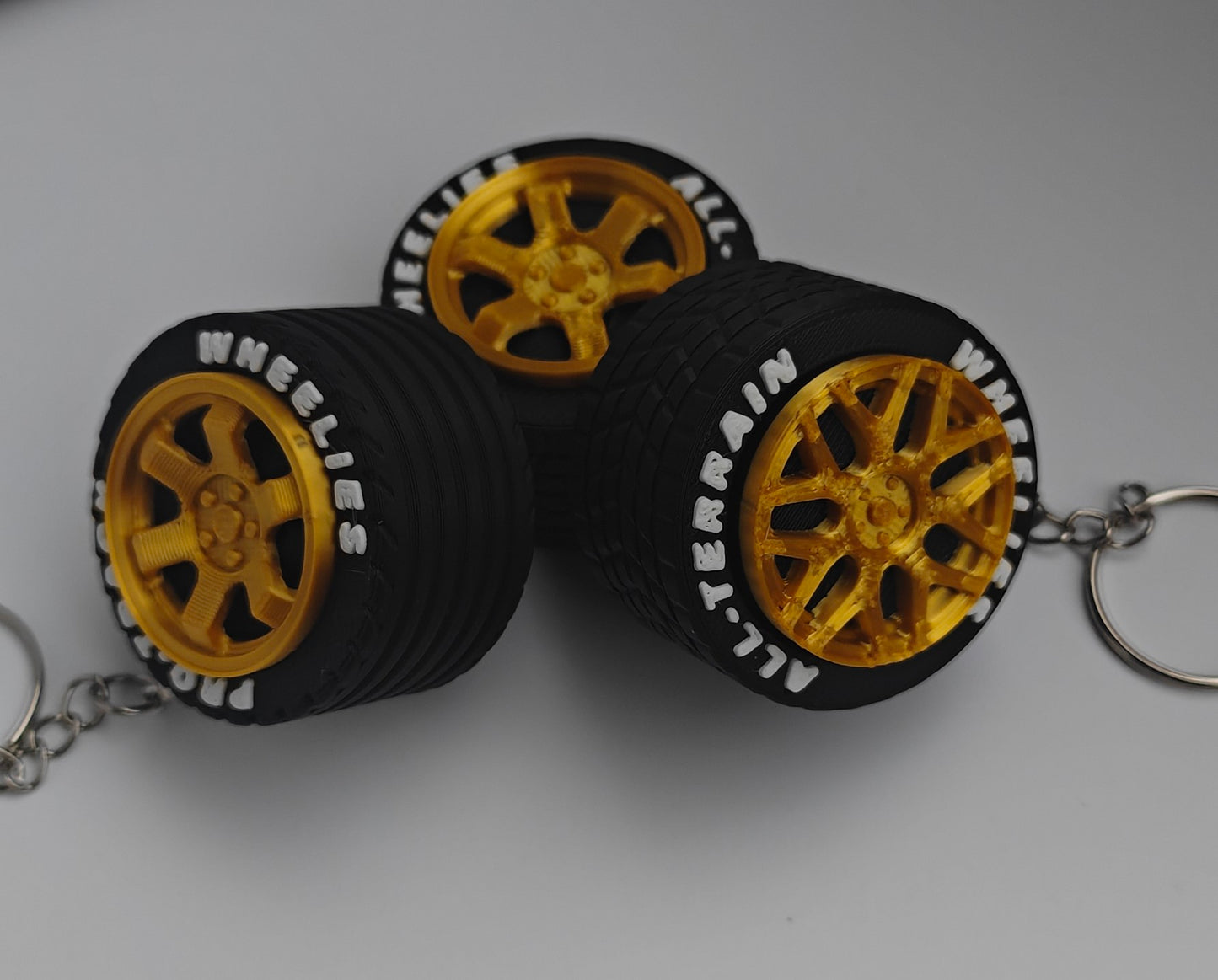 ποΈ Clicky Wheels Keychain Fidget