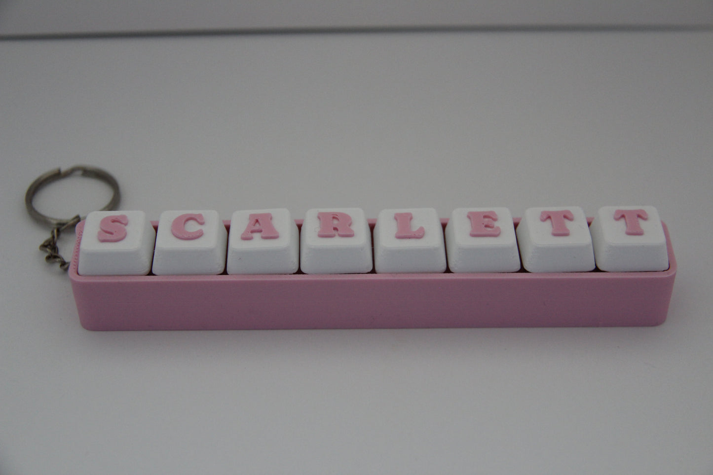 Custom 3D‑Printed Name Clicker Fidget