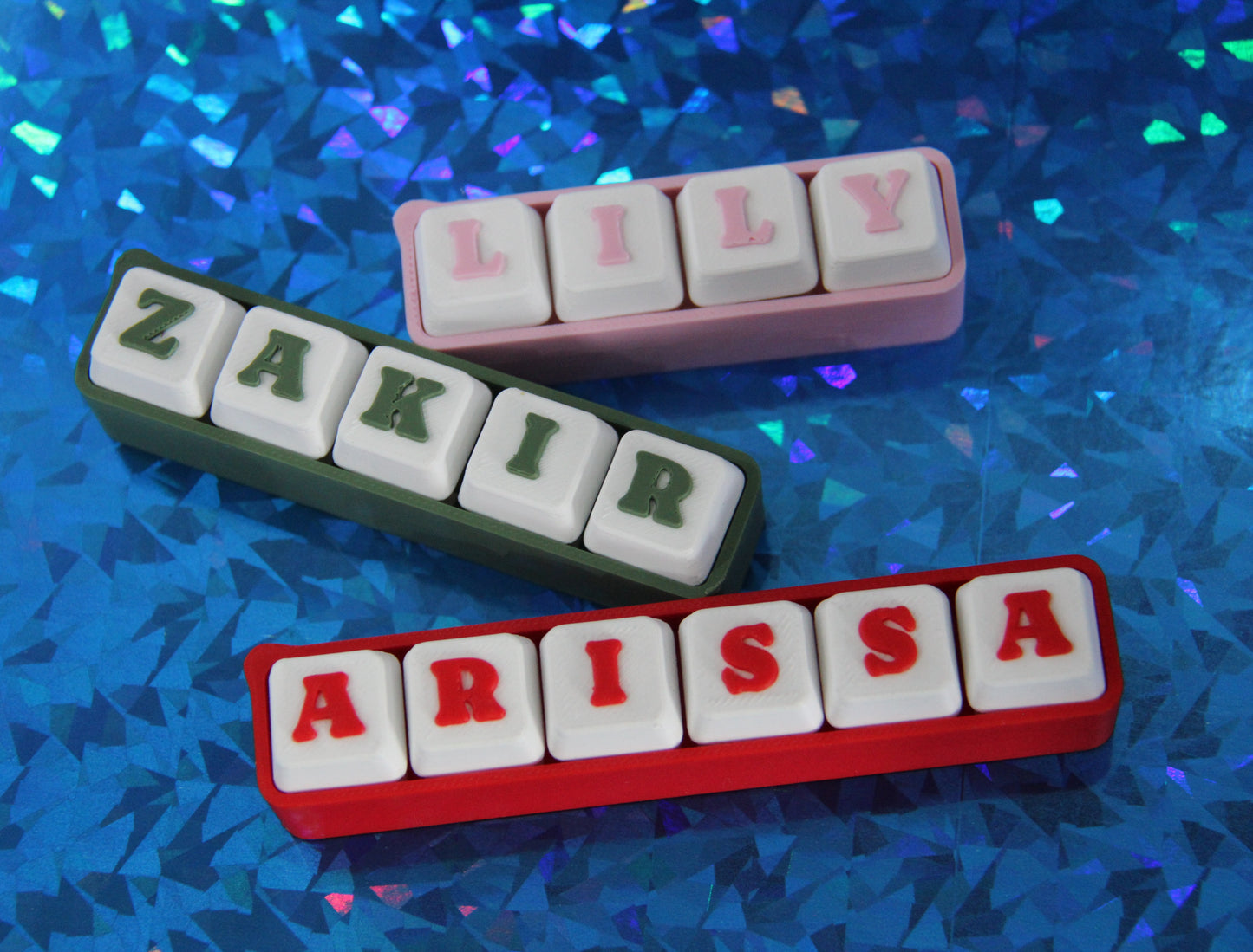 Custom 3D‑Printed Clicker Fidget (6 Characters)