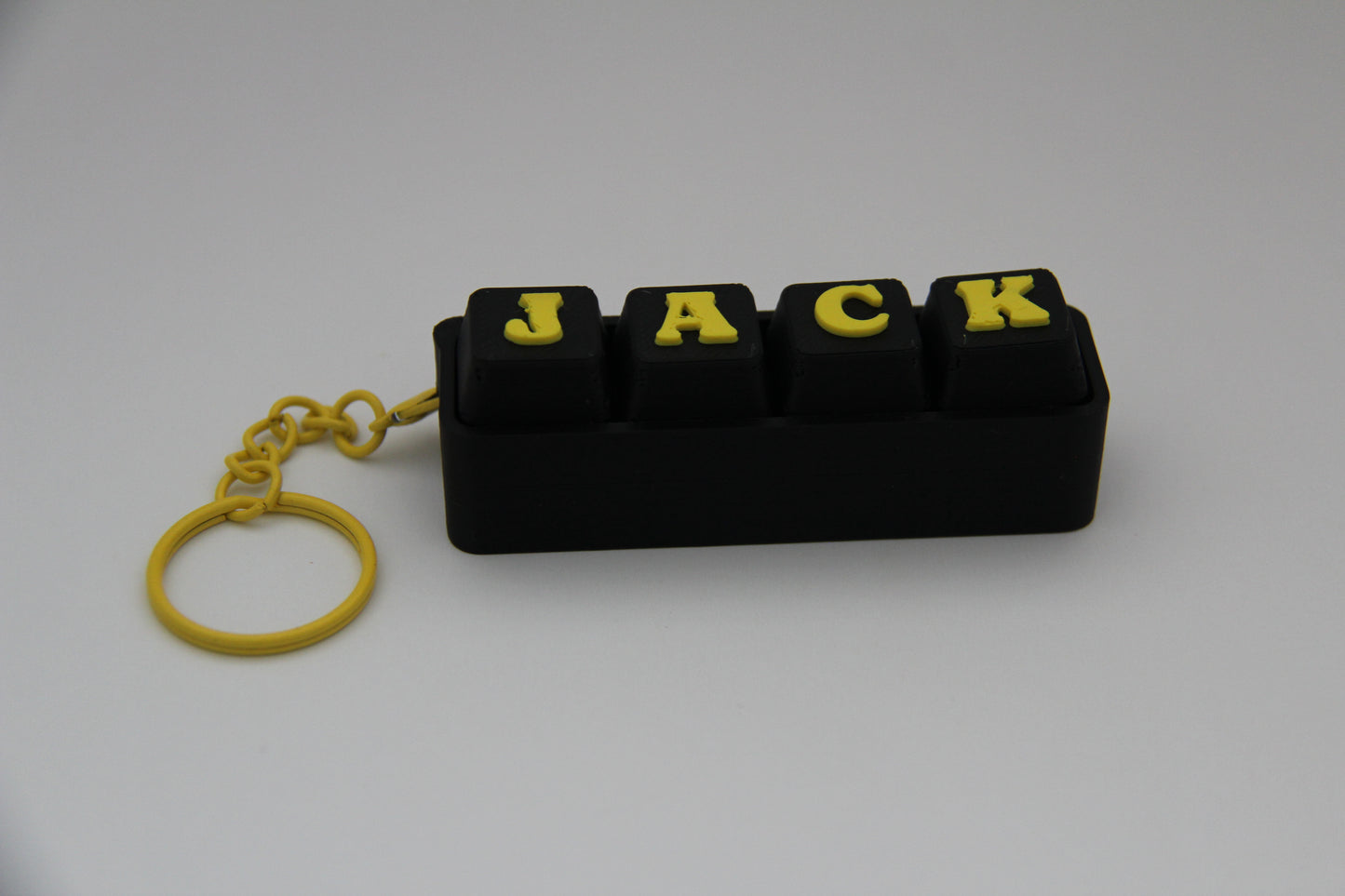 Custom 3D‑Printed Name Clicker Fidget