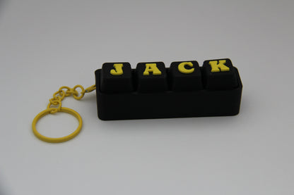 Custom 3D‑Printed Name Clicker Fidget