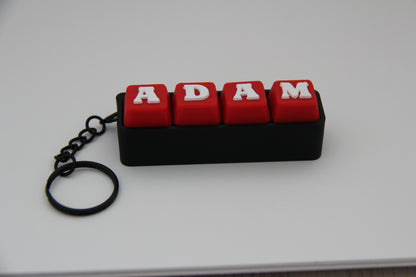 Custom 3D‑Printed Name Clicker Fidget