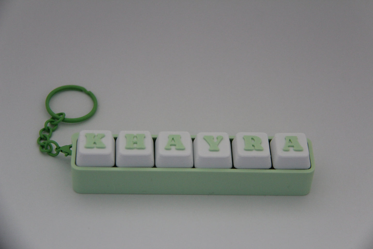 Custom 3D‑Printed Name Clicker Fidget