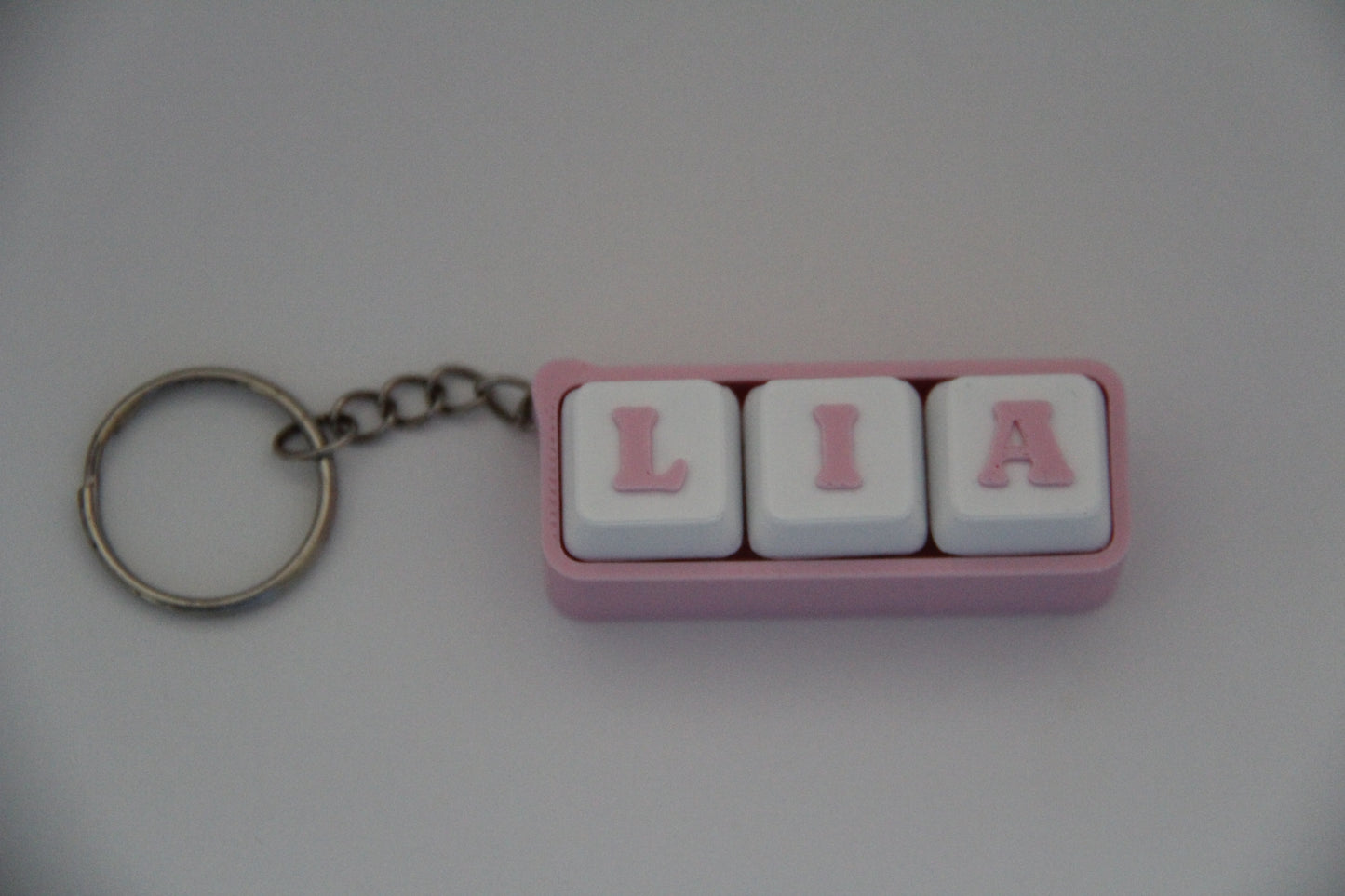 Custom 3D‑Printed Name Clicker Fidget