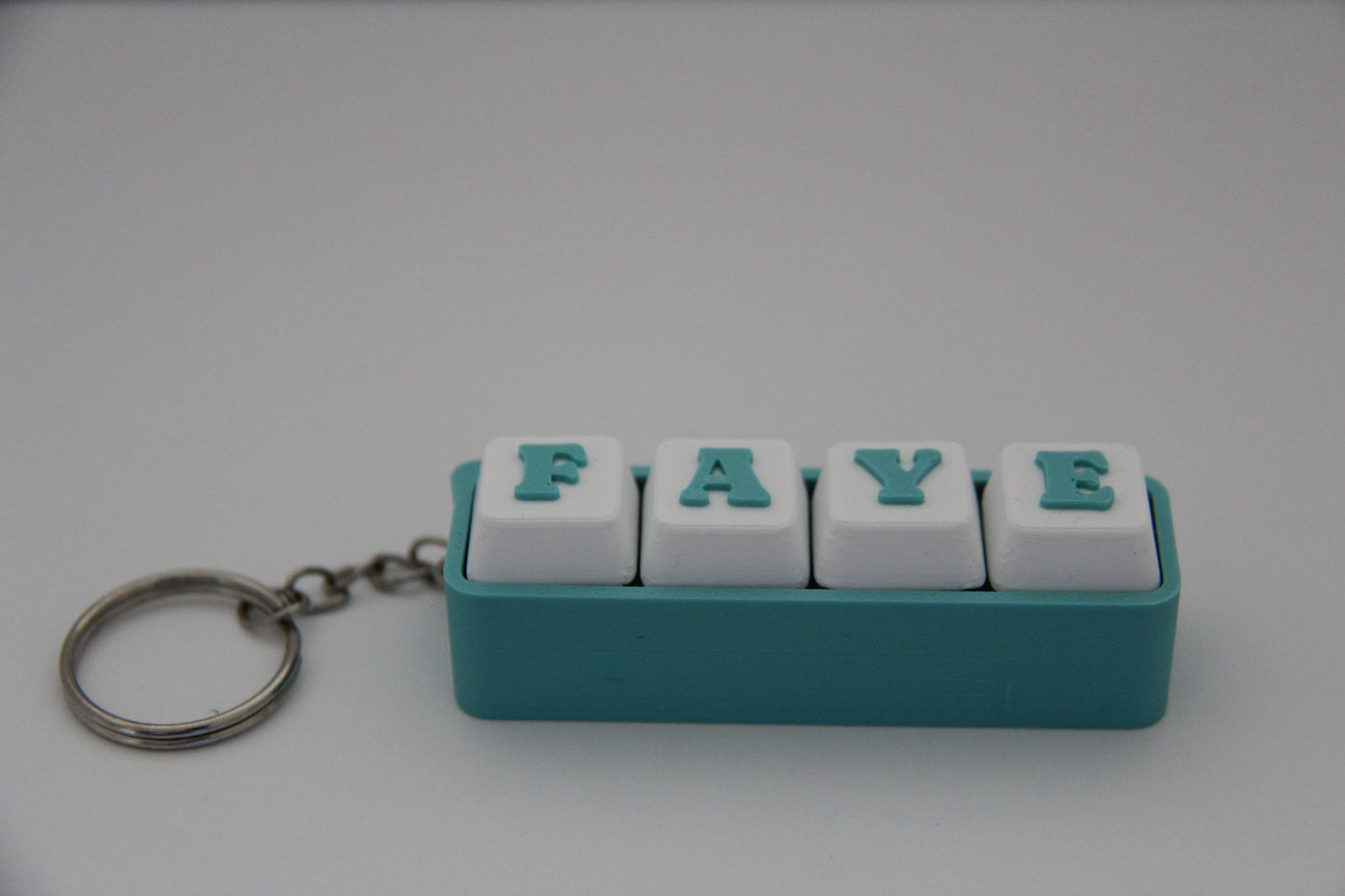 Custom 3D‑Printed Name Clicker Fidget