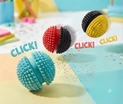 🔵 Spiky Clicky Balls Fidget Toy Third-Dimension