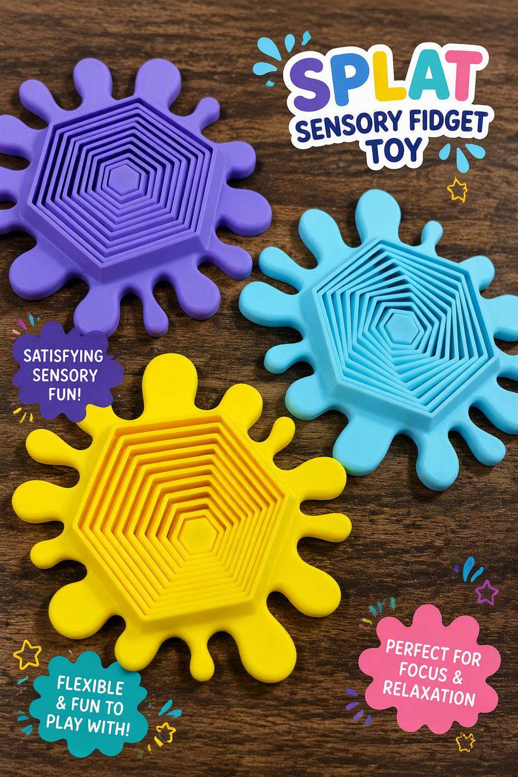 💦 Splat Sensory Fidget Toy